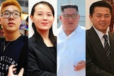 A composite image of Kim