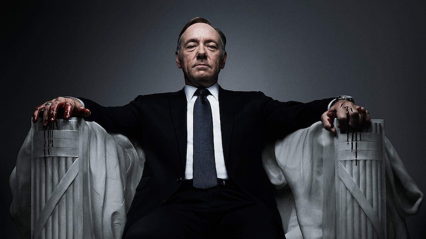 Kevin Spacey in a promotional image for Netflix's House of Cards.