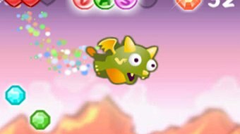 Screen shot of the Dragon Dash game