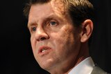 NSW Premier Mike Baird speaks at a press conference in Sydney.