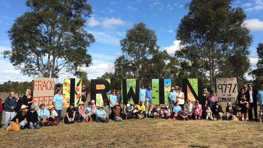 The town site of Irwin becomes the fifth town in the Mid West to declare themselves gasfield free