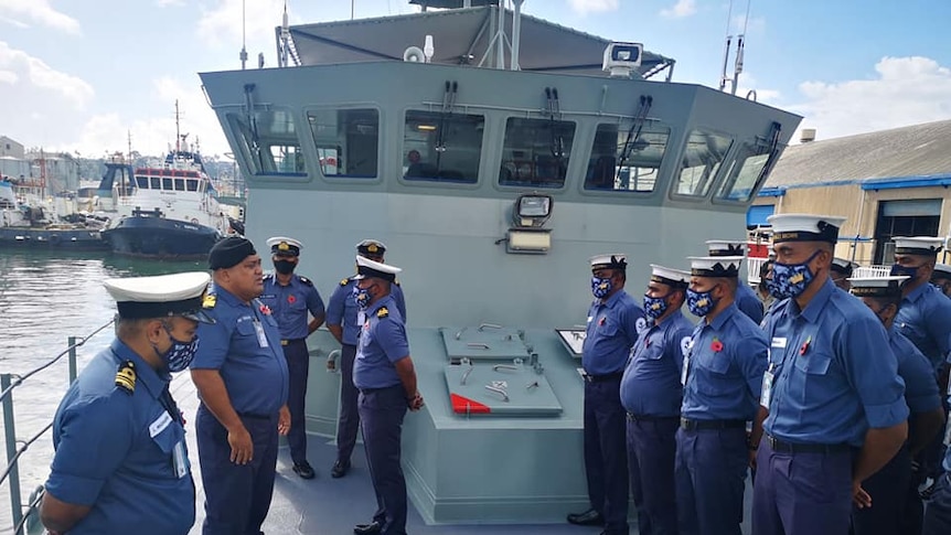 Republic of Fiji Military Forces Deputy Commander and Fiji Navy Chief, Commodore Humphrey Tawake