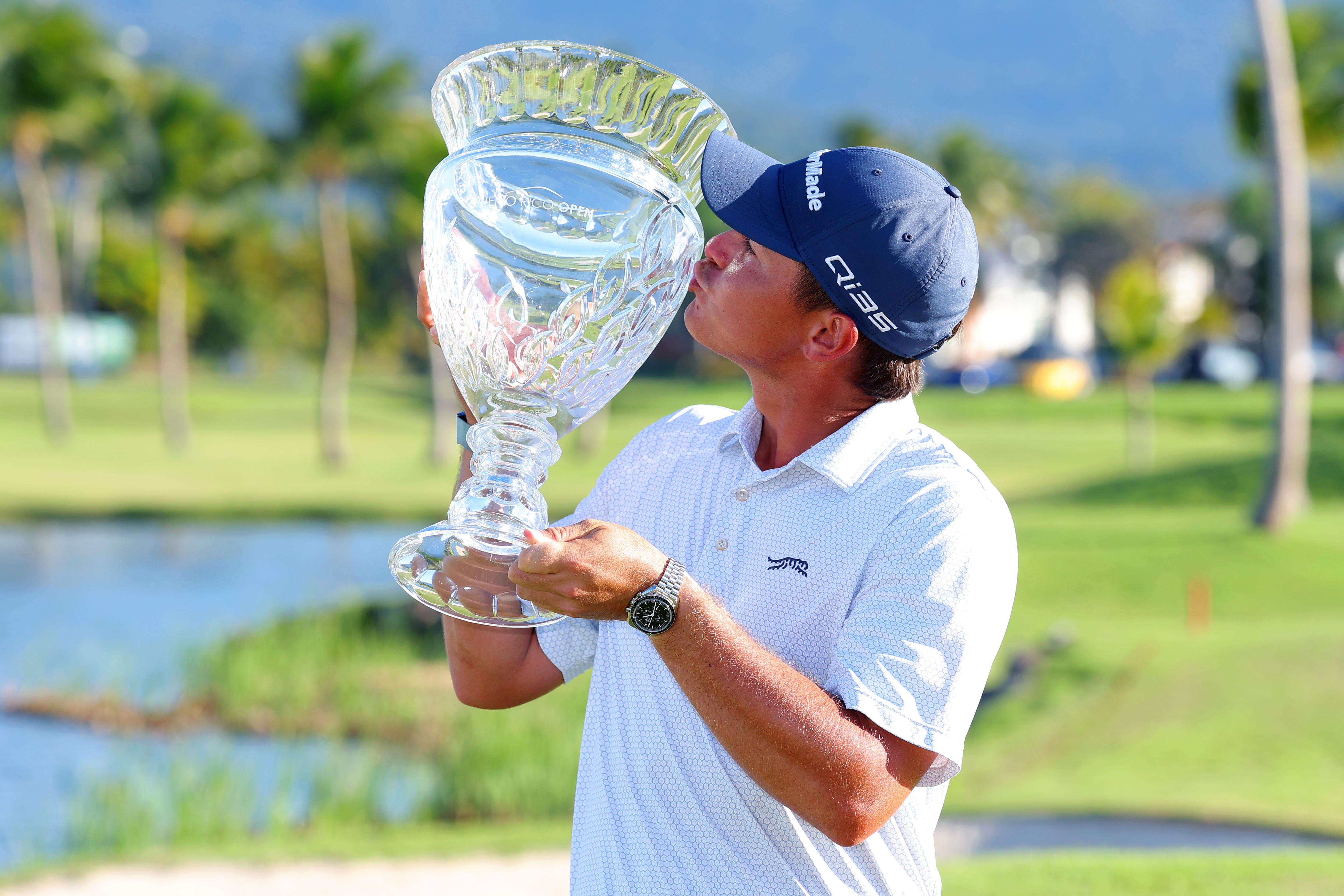 Australian prodigy Karl Vilips wins Puerto Rico Open in just his fourth PGA Tour start