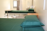 Beds within Yatala Prison's high dependency unit.