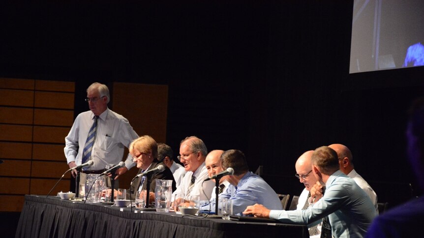 General meeting of Mackay Sugar. An attempt to overthrow two directors was voted down by members.