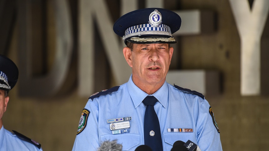 NSW Police Deputy Commissioner Dave Hudson