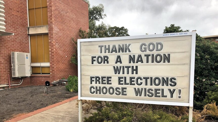 The Glynde Lutheran Church in the electorate of Hartley.