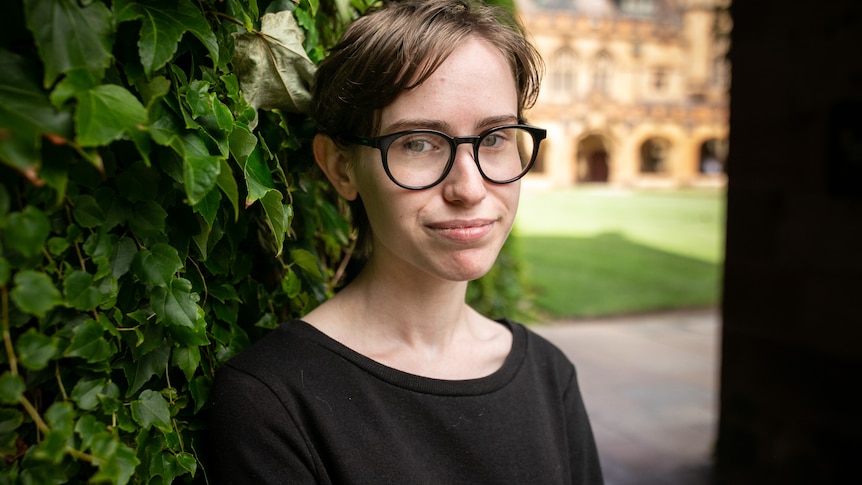 A portrait of a young girl