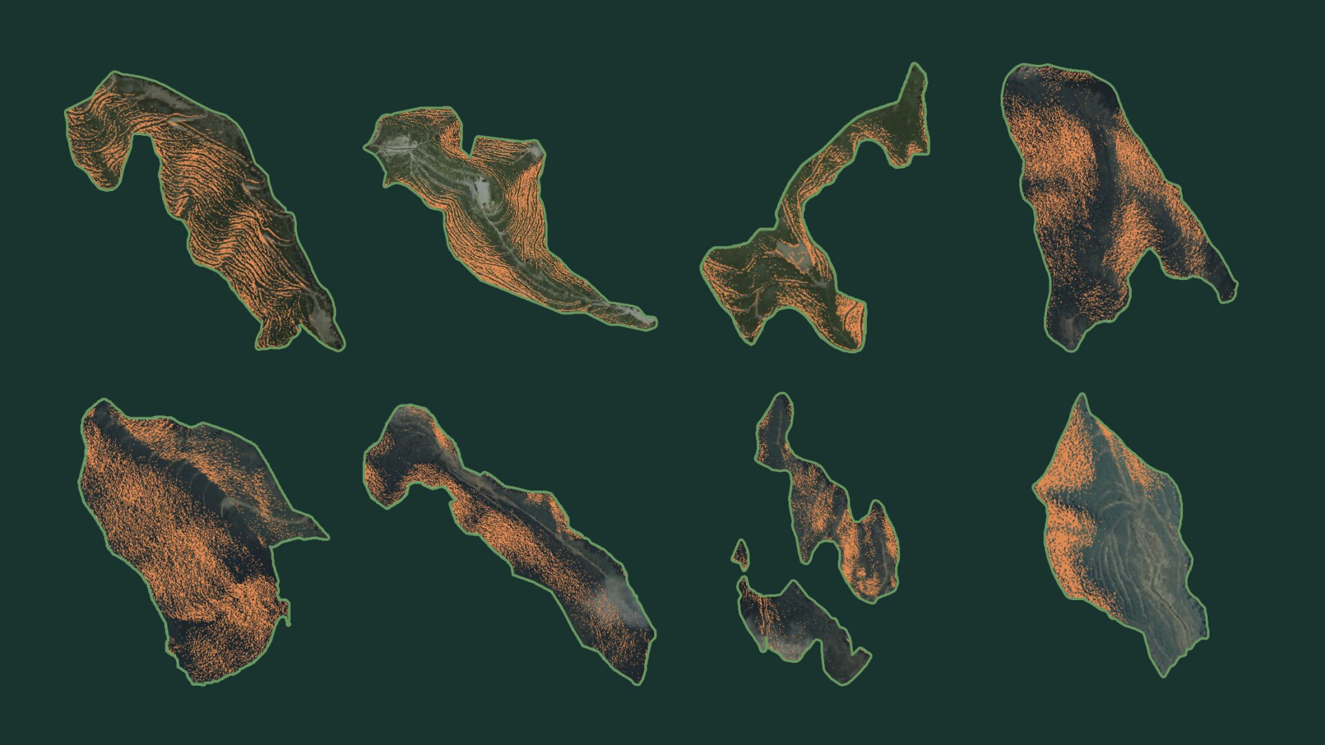 Maps of Victorian logging areas