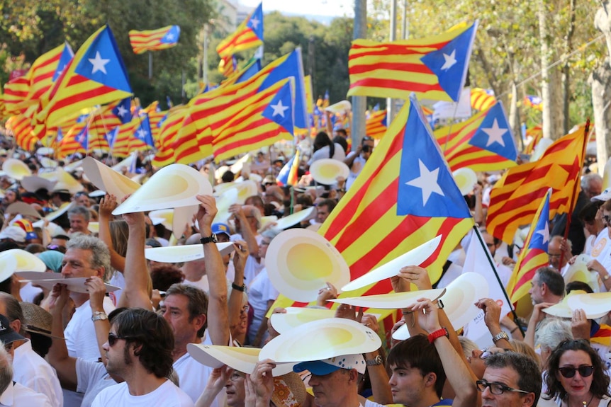 Catalan independence rally