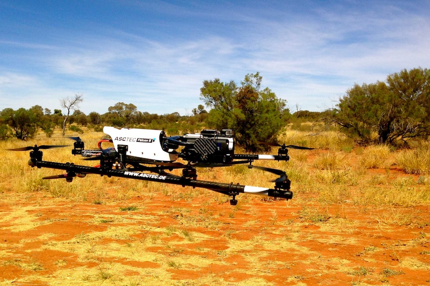 This drone could help a pastoralist survey land.