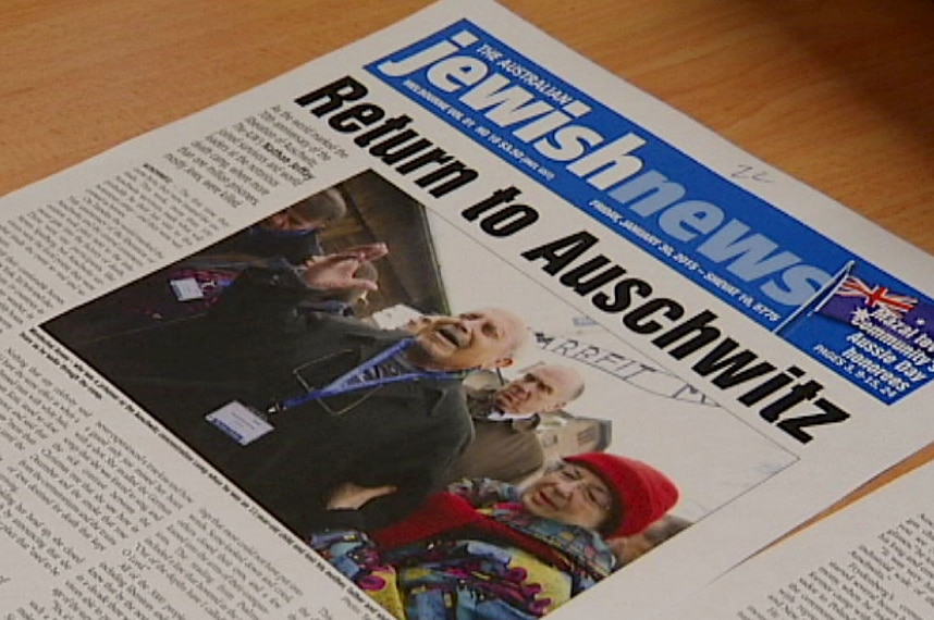 The Australian Jewish News front page