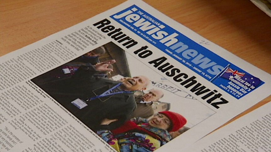 The Australian Jewish News front page