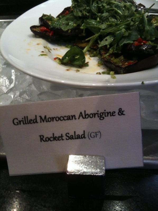 Mislabelled 'aborigine' salad