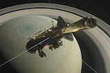 Cassini Over the Top (Illustration)