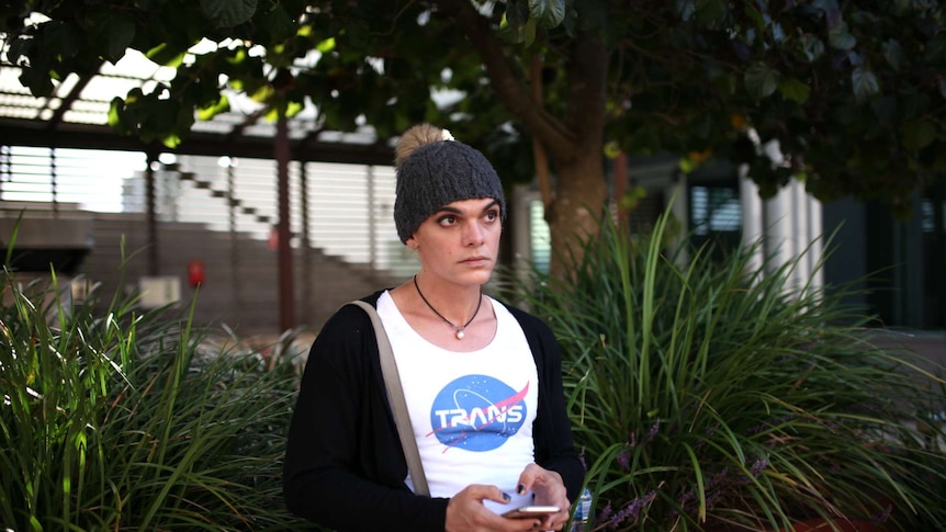 Transgender Sydney woman Cassie.