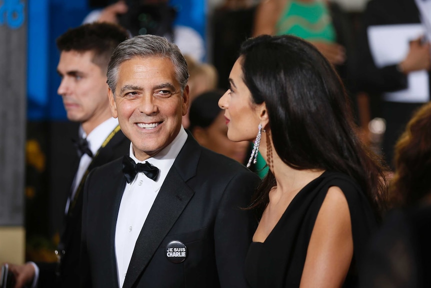 Actor George Clooney has embraced grey hair for many years now.