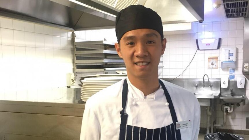 Alexander Kho sekarang bekerja sebagai chef di Yurala Northern Territory