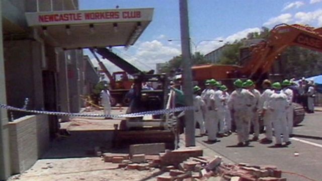 Newcastle earthquake, Dec 28 1989
