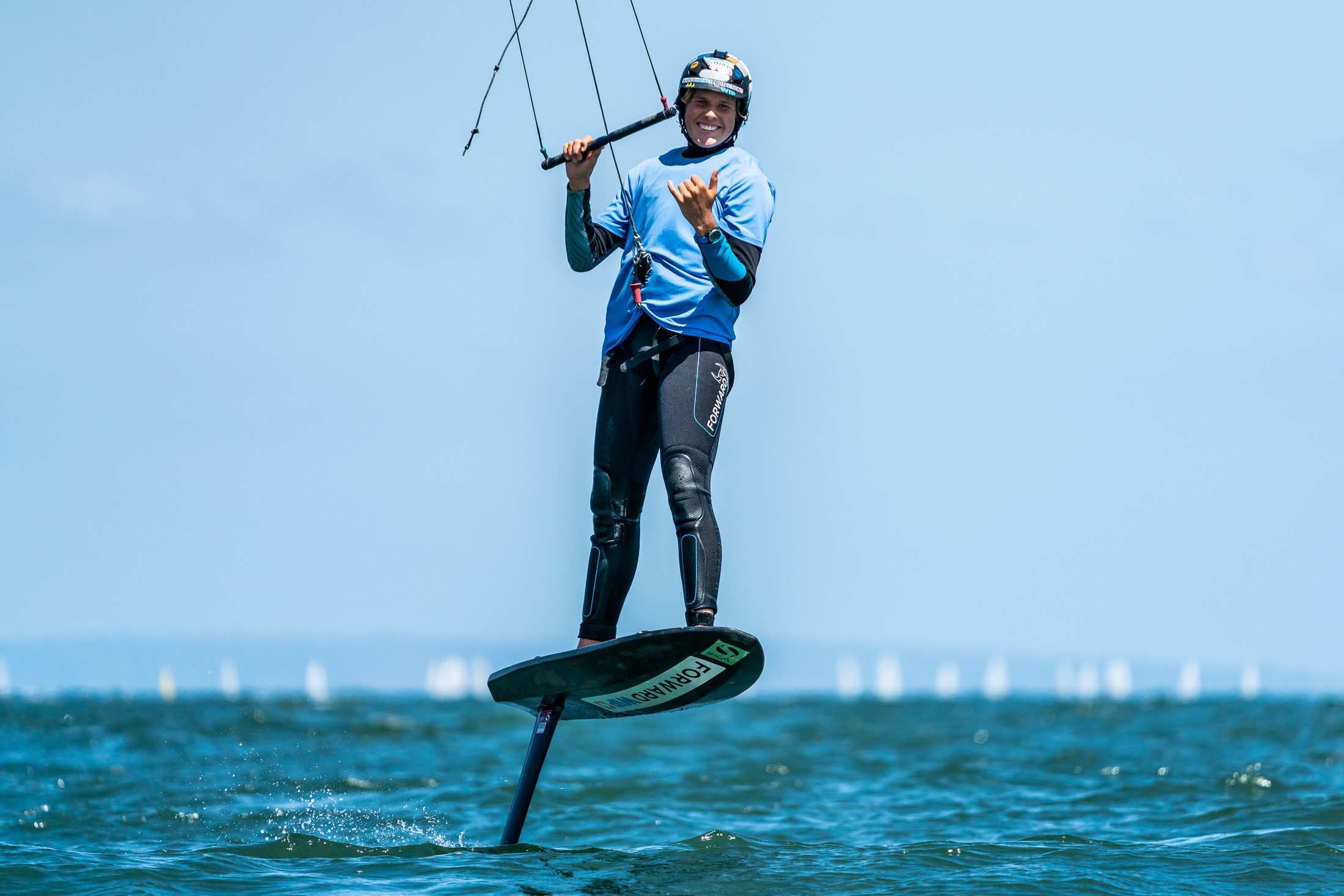 2024 Olympics in the sights of teenage siblings, both national kite