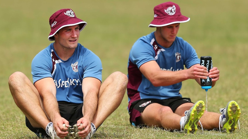 Tight bond ... Kieran Foran (L) and Daly Cherry-Evans