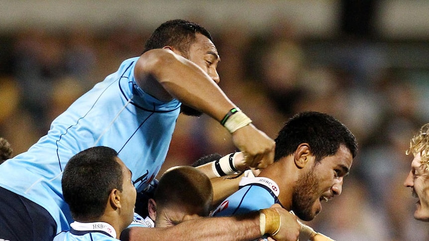 Giving it their all: The Waratahs say their finals fare remains in their own hands.