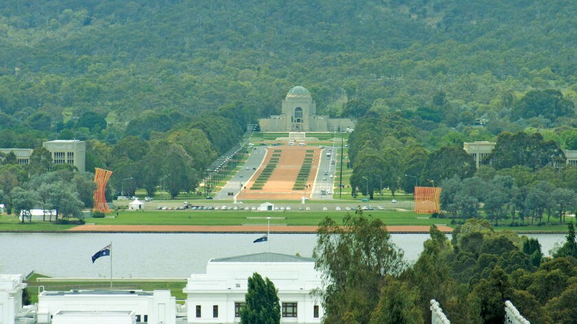 The memorials will be built on the shore of Lake Burley Griffin at the end of Anzac Parade.