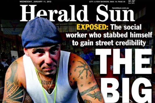 Herald Sun front page January 12 2011