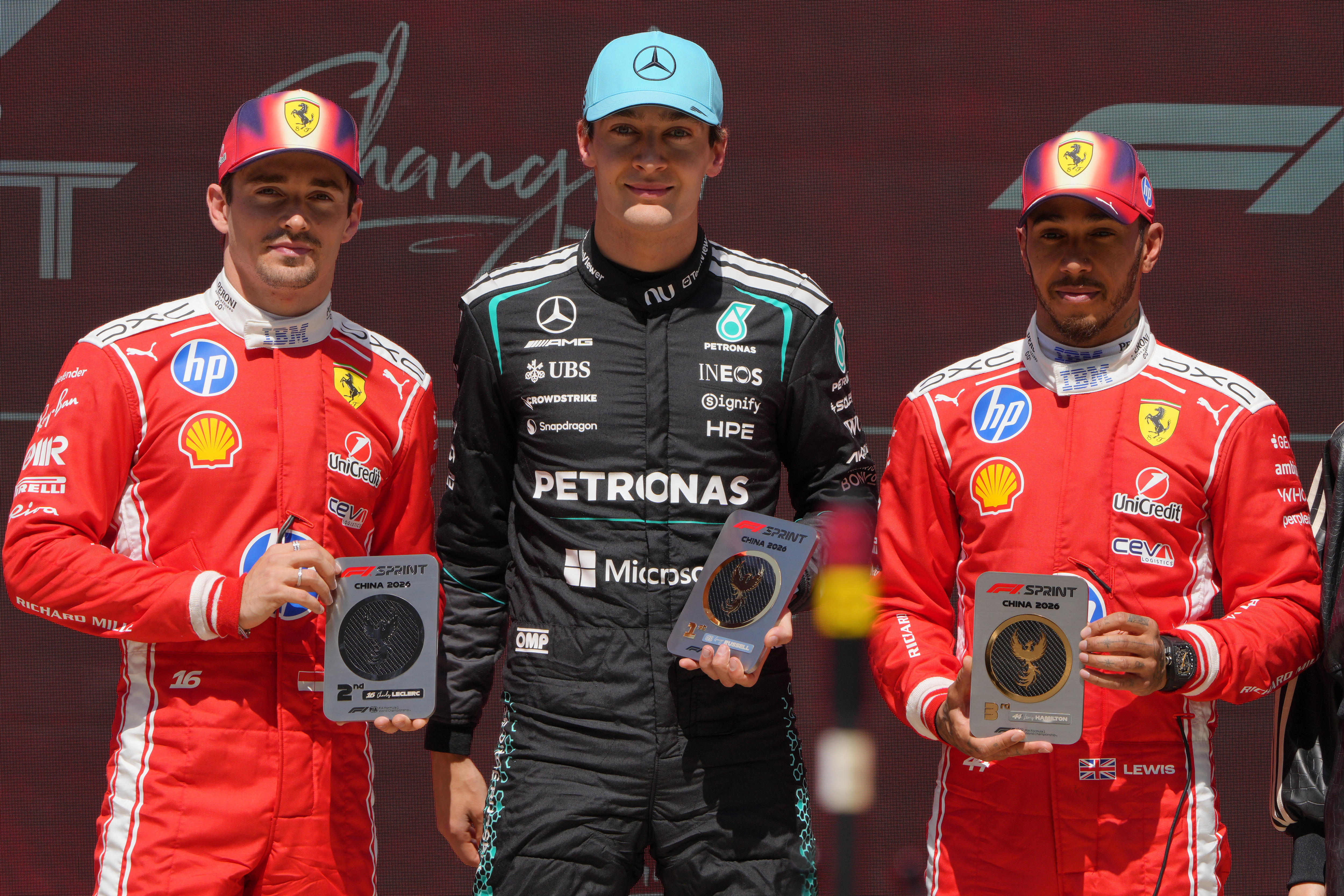 Russell wins Shanghai sprint for Mercedes, Piastri finishes sixth