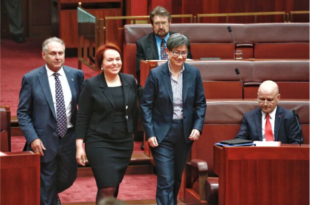 International tributes flow for Senator Kimberley Kitching - ABC News
