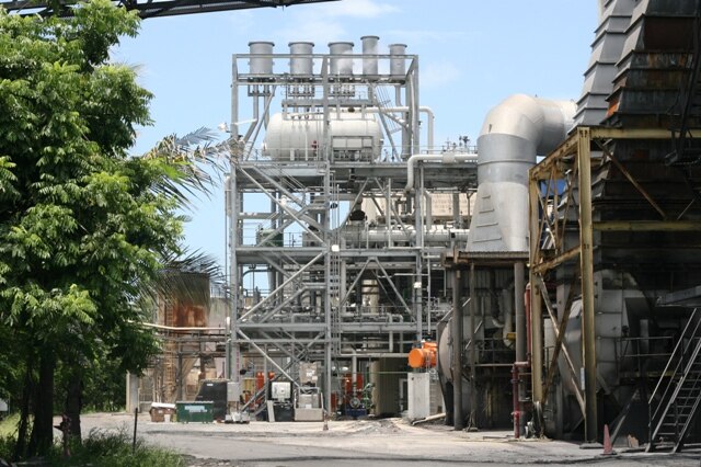 Mackay sugar co-generation plant