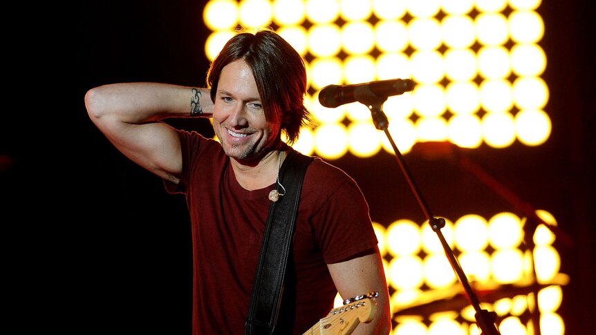 Keith Urban at rehearsals for the 2011 CMT Music Awards