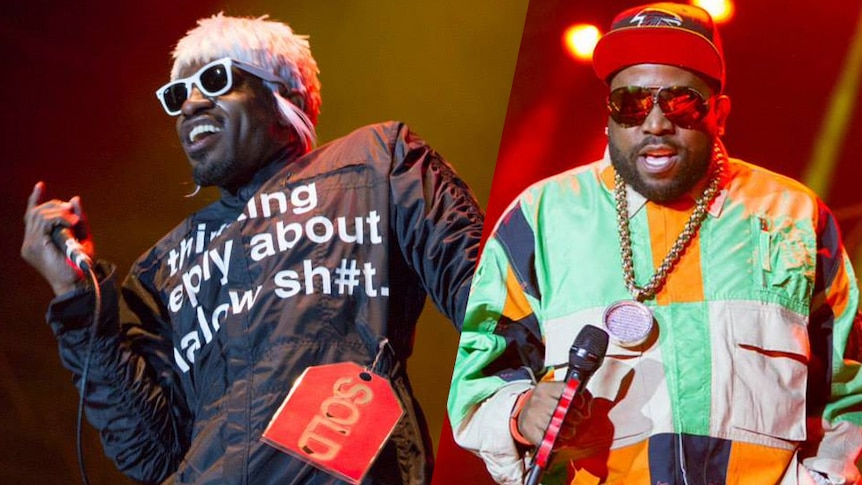 Outkast's Big Boi and André 3000 perform live at Splendour In The Grass 2014