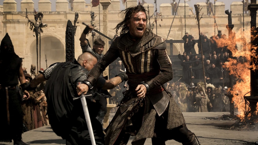 Michael Fassbender in Assassin's Creed