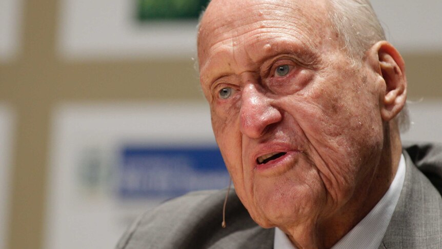 Former FIFA president Joao Havelange