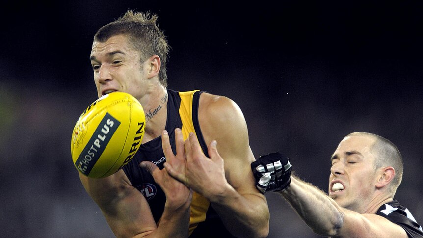 Dustin Martin gave Richmond a glimpse of a bright future with a promising display.