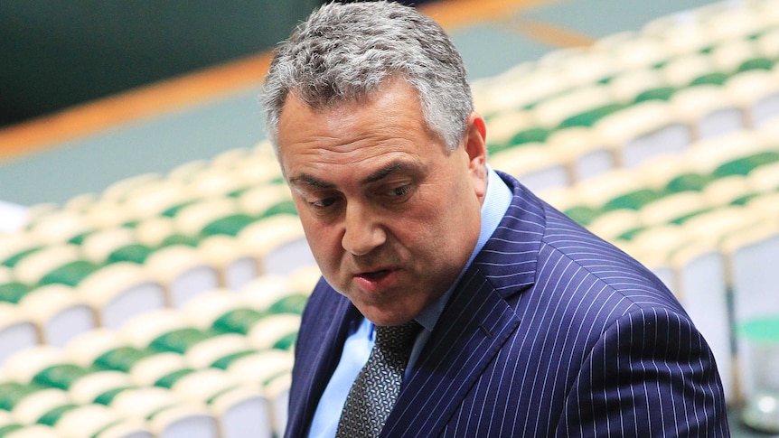 Joe Hockey during Question Time