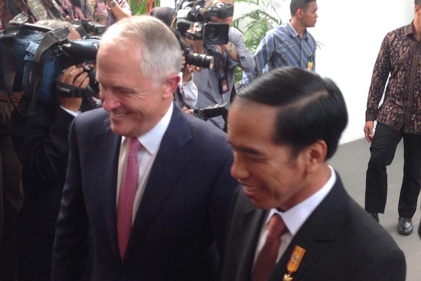 Prime Minister Malcolm Turnbull and President Joko Widodo