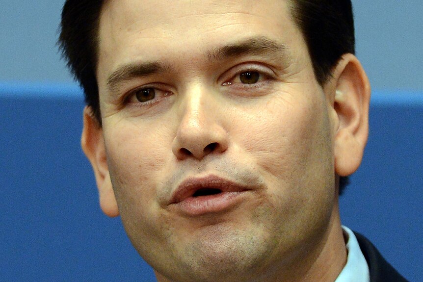 Marco Rubio is a baby-faced first-term senator, elected in 2010.