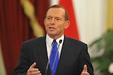 Prime Minister Tony Abbott in Jakarta