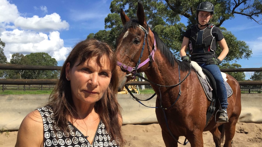 Sydney horse trainer Pam Webber.