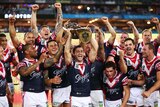 The Roosters celebrate