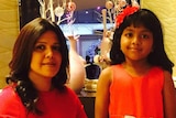 Manik Suriaaratchi poses for a photo with her daughter Alexendria.