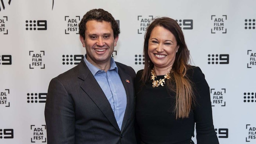 South Australian Minister for Aboriginal Affairs & Reconciliation Kyam Maher with Larissa Behrendt