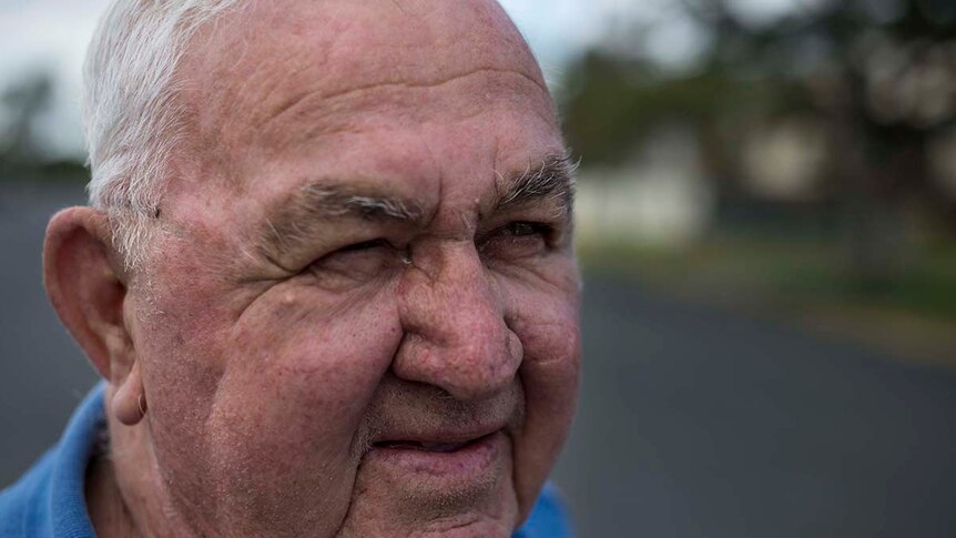 Close up photo of an older man.