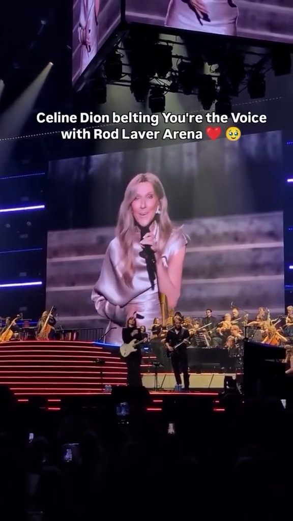 VIDEO: Céline Dion performs The Voice at a John Farnham tribute concert in Melbourne - ABC News & Headlines – Australian Broadcasting Corporation