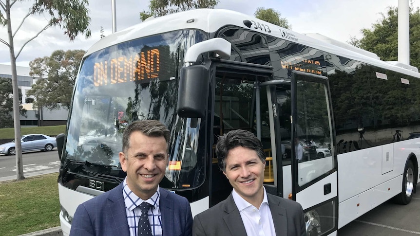 On-demand buses to move people between their homes and the train station will be trialled in Sydney and the Central Coast.