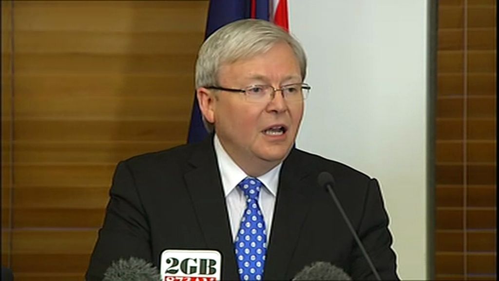 Kevin Rudd announces intention to contest leadership - ABC News