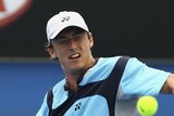 Lone ranger ... John Millman was the only Aussie prospect to advance to the second round of qualifying on Wednesday.