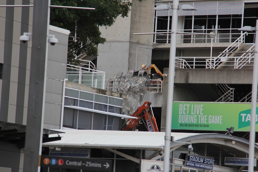 Sydney Stadium demolition